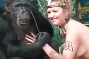 girl with animal sex,passionate zoo sex
